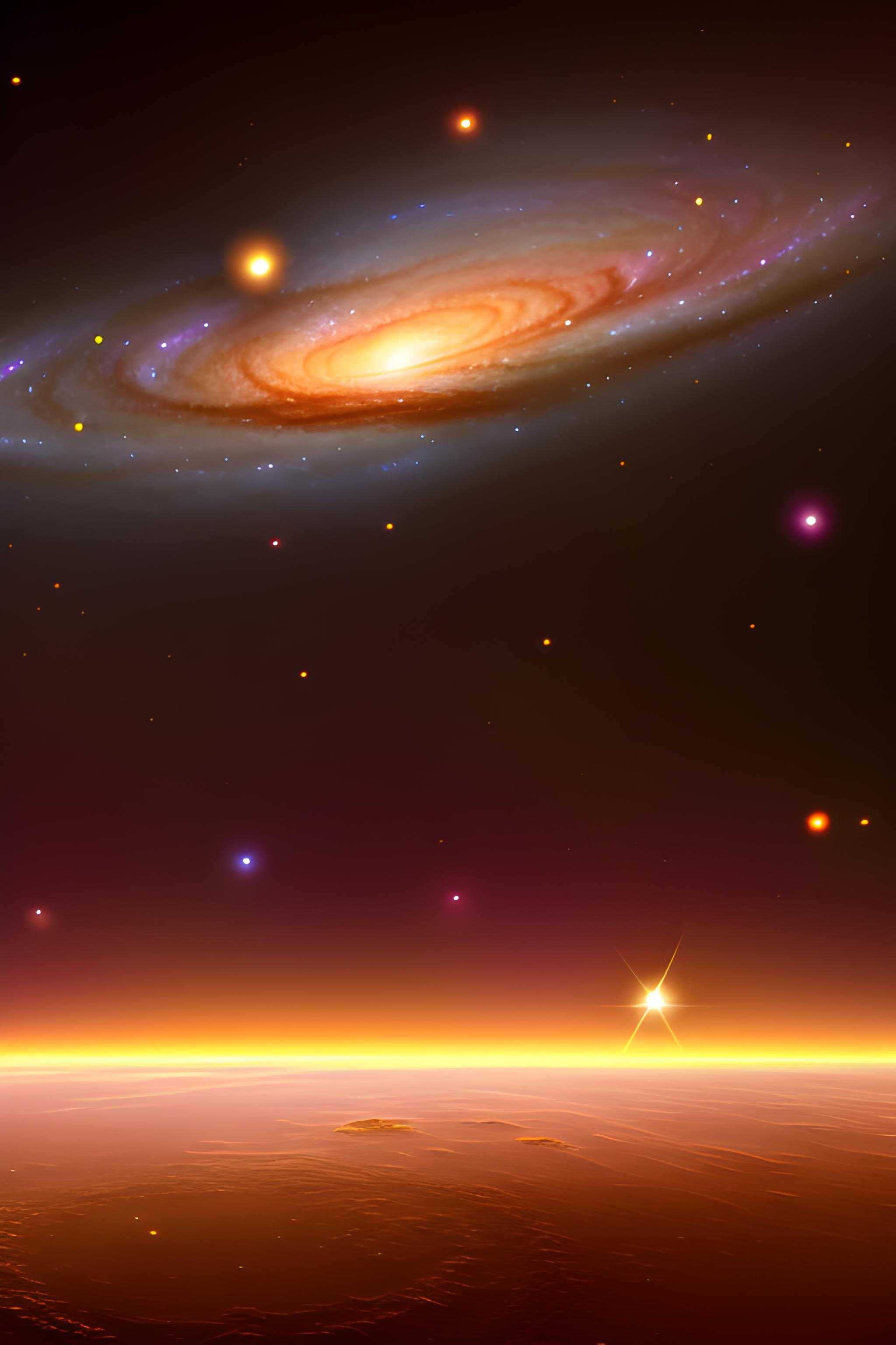 Galaxy 
Milky way 
